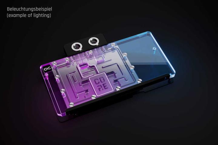 Produktbild Alphacool WAK Core RX 9070 XT Aorus Elite mit Backplate