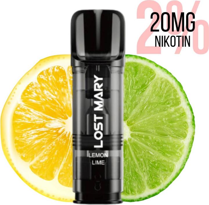 Immagine prodotto Lost Mary Tappo - Cialde da 2ml, Limone e Lime (Lime, Limone)