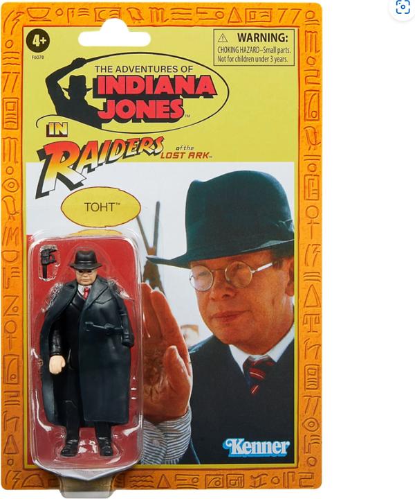 Produktbild Hasbro Indiana Jones Retro Collection Actionfigur Toht (Jäger des verlorenen Schatzes) 10 cm