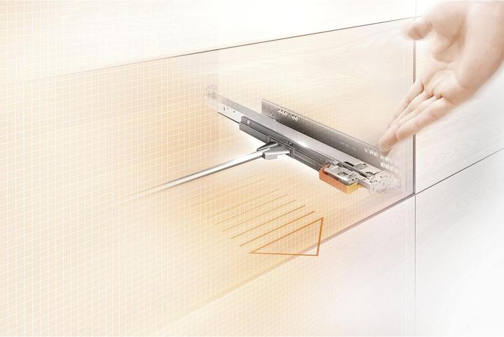 Productafbeelding Blum Volledig uitgetrokken MOVENTO 760H/766H, TIP-ON