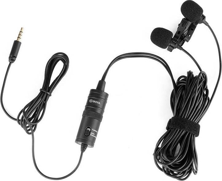 Immagine prodotto Boya BY-M1DM Doppio Lavalier