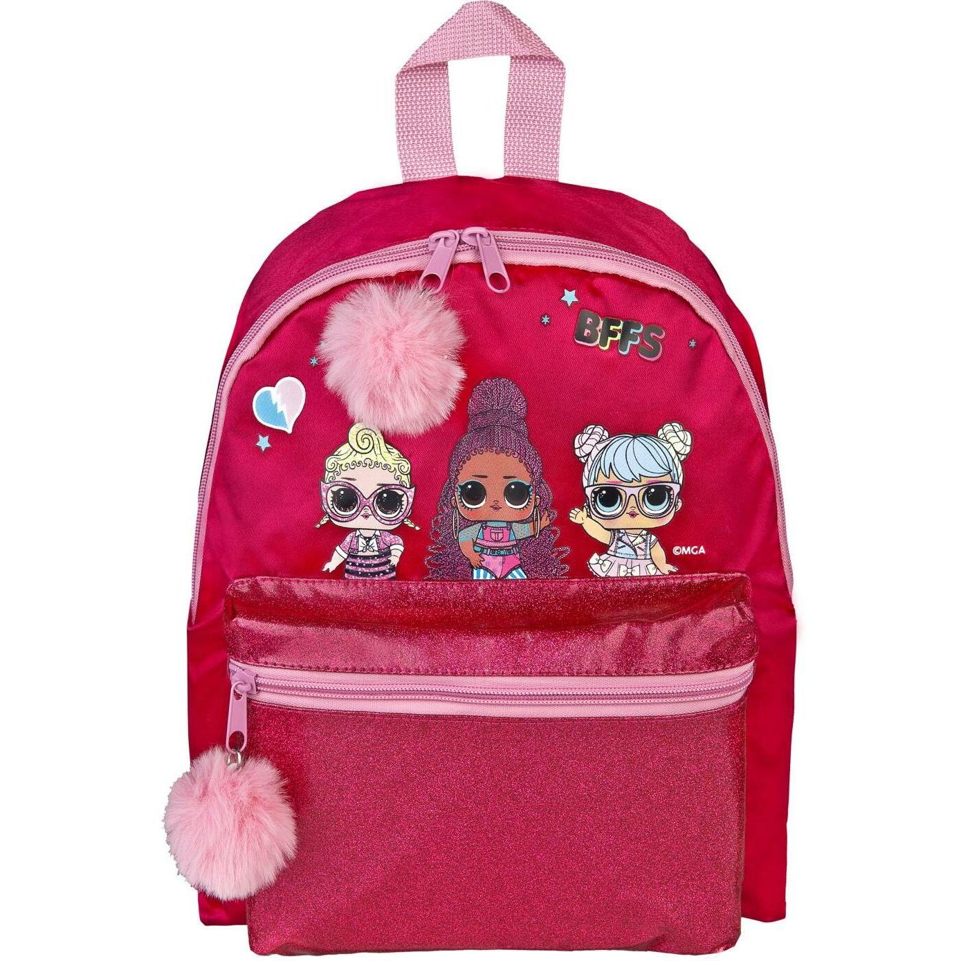Scooli, Kindergartentasche, Schulrucksack LOl Surprise, Rosa