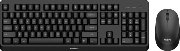 Image du produit Philips 3000 series SPT6307BL/00 clavier souris incluse RF sans fil noir (Anglais-international, Sans fil)