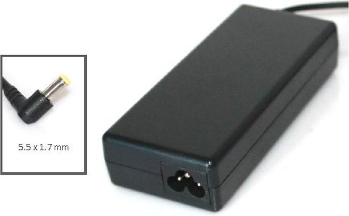 Actual product image AGI 78683 - Notebook - Indoor - 100-240 V - Black - ACER ASPIRE 7750G - 118 mm (90 W)