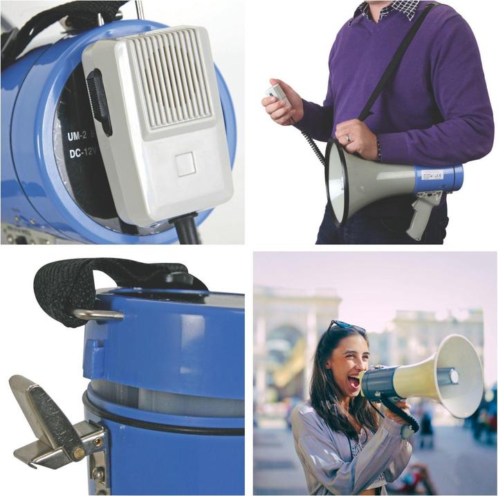 Actual product image Velleman MP25SFM Megaphone (Megaphone)
