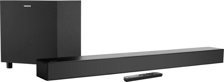 Produktbild Medion LIFE® S61022 Dolby Atmos® Soundbar, multidimensionaler Sound für die Heimkino-Atmosphäre, Bluetooth® (120 W, 2.1 Kanal)