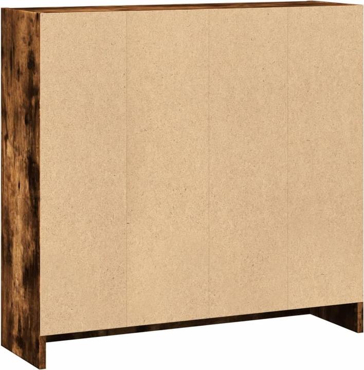 Produktbild vidaXL Bücherregal Regal Standregal Büroregal Aufbewahrungsregal Räuchereiche (80 x 24 x 76 cm)