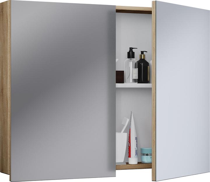 Image du produit VCM Meubles de salle de bains en bois Armoire de toilette Badinos (60 x 12 cm)
