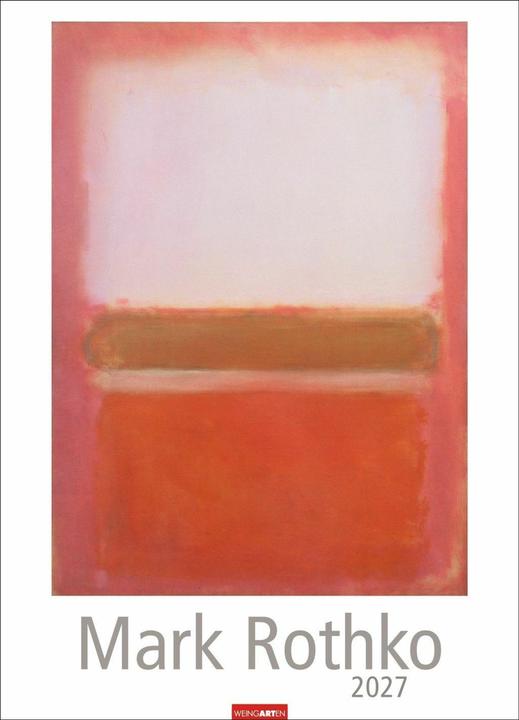 Mark Rothko Kalender 2027 (XXL)