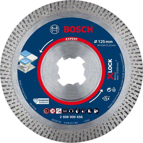 Productafbeelding Bosch Professional Zubehör Expert HardCeramic X-LOCK diamantdoorslijpschijven, 85x 22,23 x 1,6 x 7 mm