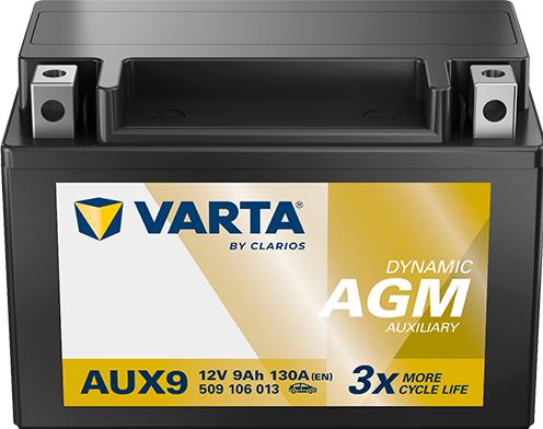 Image du produit Varta 9 Ah 130 A EN 12V AGM (12 V, 9 Ah, 130 A)