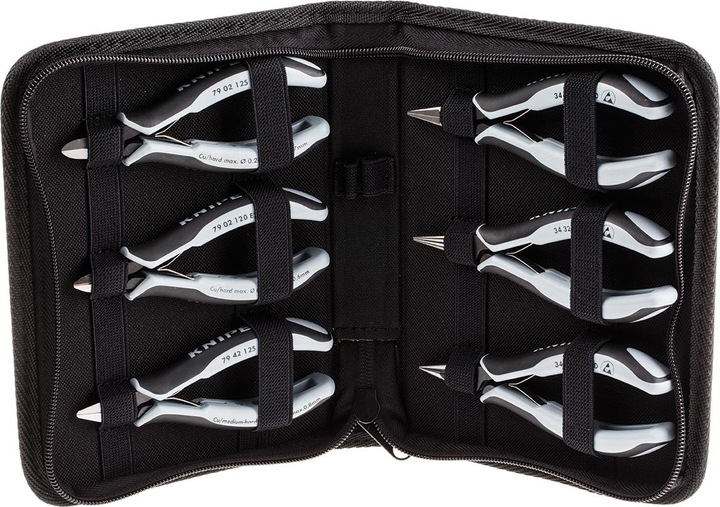 Produktbild Knipex Elektronikzangen-Set (163 mm)