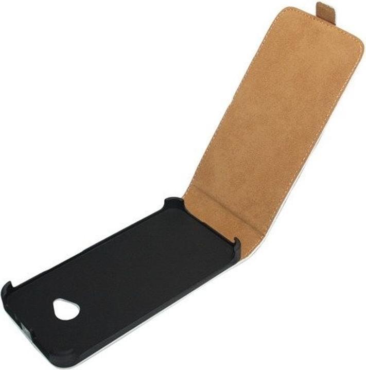 Actual product image König Design Mobile Phone Case (Flip Slim) HTC One M7 white (HTC One M7)