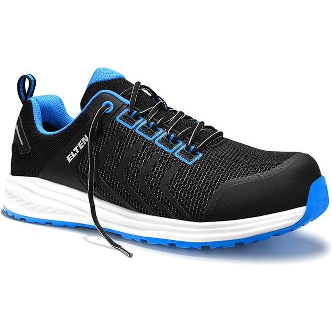 Elten, Sicherheitsschuhe, Sicherheits-Halbschuh ESD S1P LIVAS black-blue Low, Gr.43 (S1P, 43)