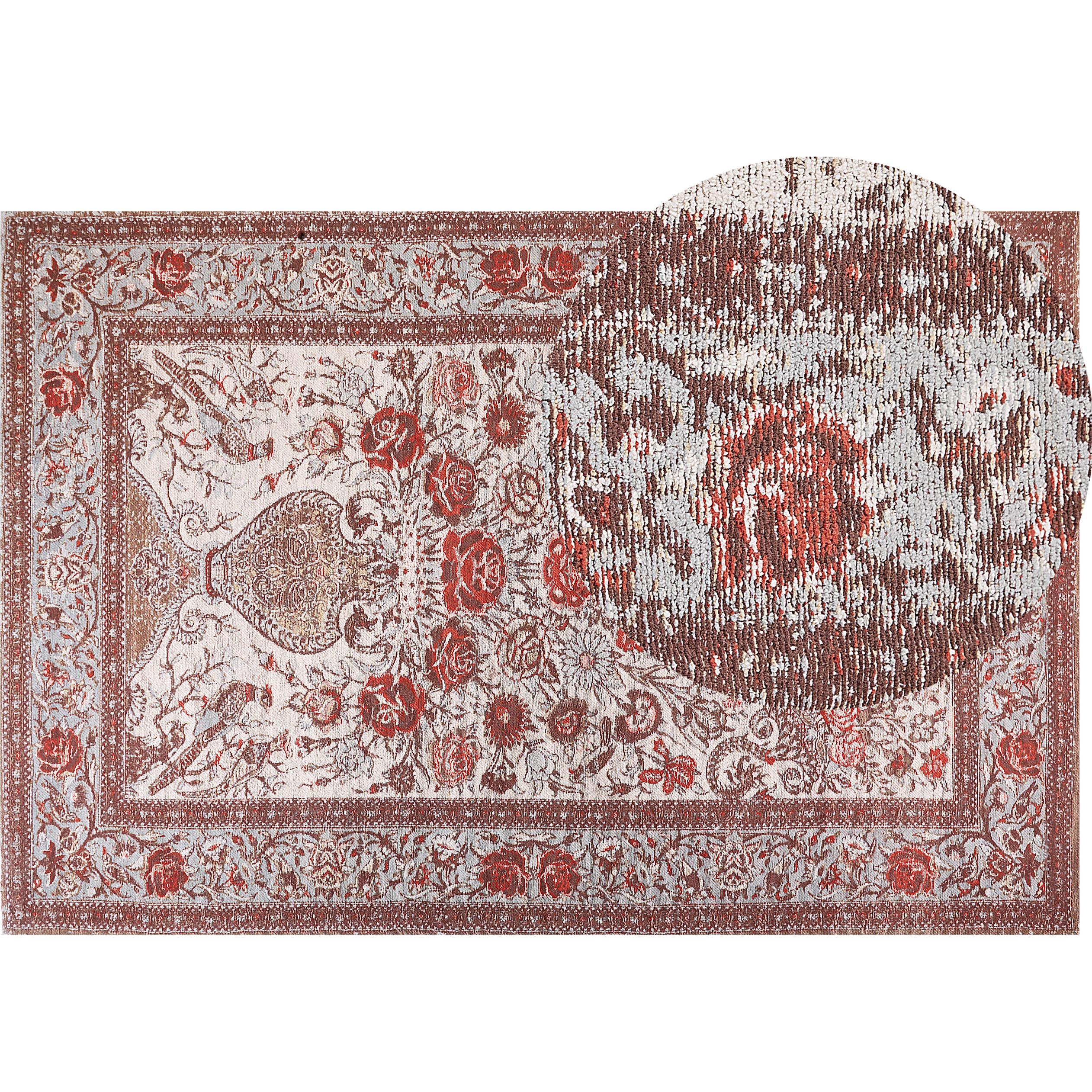 Beliani, Teppich, Baumwollteppich mehrfarbig 200 x 300 cm BINNISZ (200 x 300 cm)