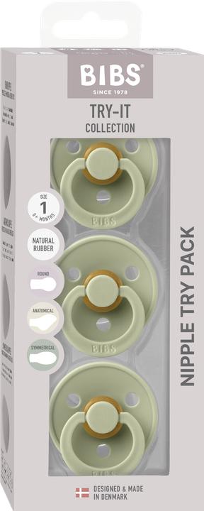 Immagine prodotto Bibs Prova il colore (3 x, fino a 6 M.)