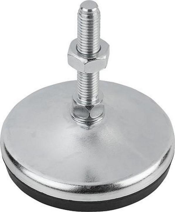 Actual product image Kipp Levelling foot, K0739, steel, form A