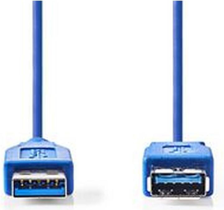 Produktbild Nedis Kabel USB 3.0 A Stecker - A Buchse 2.0 m blau (2 m)