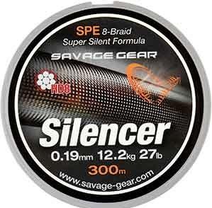 Actual product image Savage Gear SG HD8 Silencer Braid 300m 0.28mm 38bs 17kg Green (17 kg)