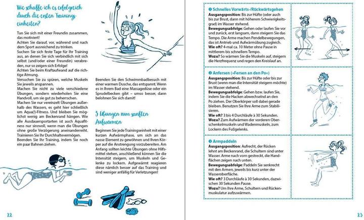 Produktbild Mein Leben in Balance Aquafitness (Deutsch, Florence Heimburger, 2017)