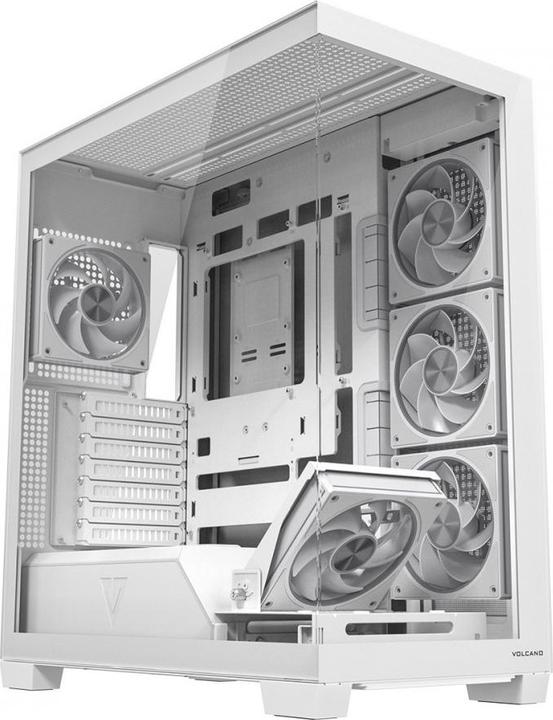 Image du produit Modecom Obudowa Volcano Stellar Plus Argb Midi 5f White (ATX, mATX, Mini-ITX)