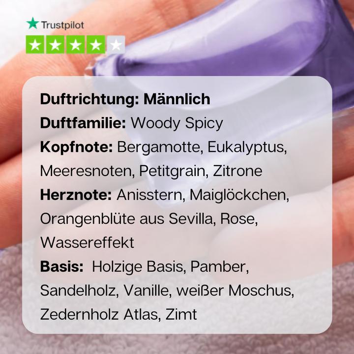 Immagine prodotto scentme bottled luck - all-in-one Universalwaschmittel mit Wäscheparfüm (14 Cicli di lavaggio, Lavare i baccelli)