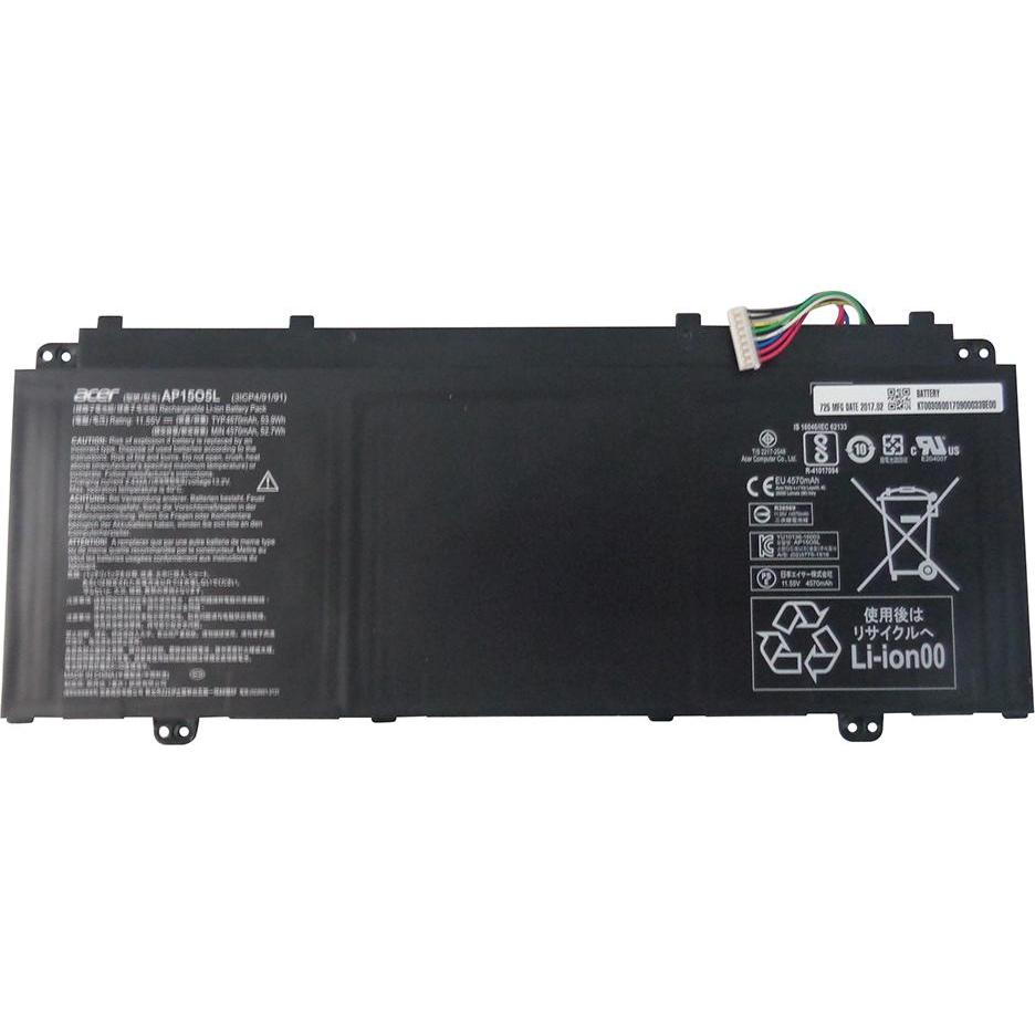 Acer KT.00305.008 Notebook-Ersatzteil Akku (3 Zellen, 4670 mAh), Notebook Akku