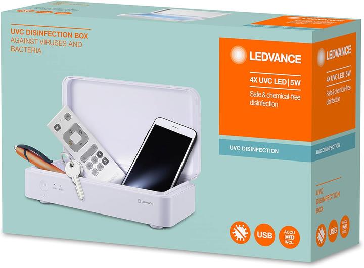 Productafbeelding Ledvance UV-sterilisator Draagbaar sterilisatietoestel, oplaadbaar via USB