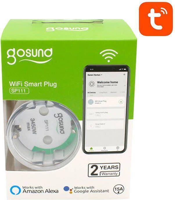 Actual product image Gosund Smart plug WiFi SP111, Tuya 2-pack