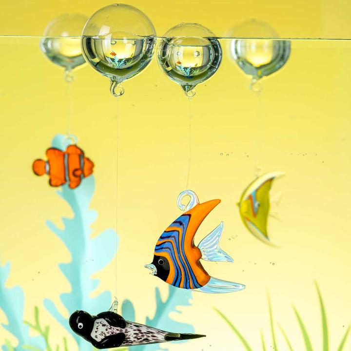 Actual product image Leonardo Display stand Mare Fish Yellow