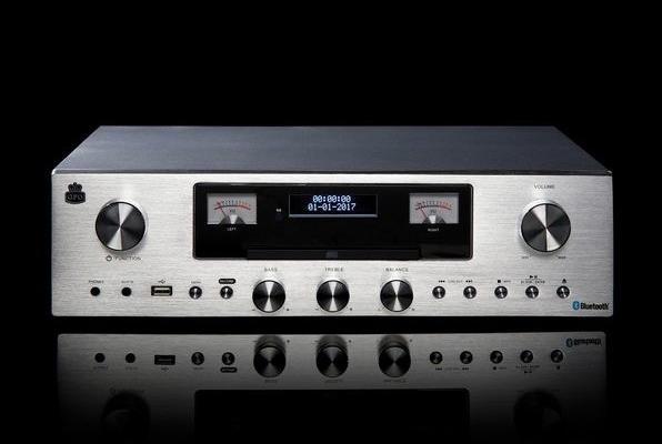 Produktbild GPO PR200 - Premium Line HiFi systeem, DAB+ radio, CD, USB, bluetooth (Bluetooth, WLAN, 1x 12 W)