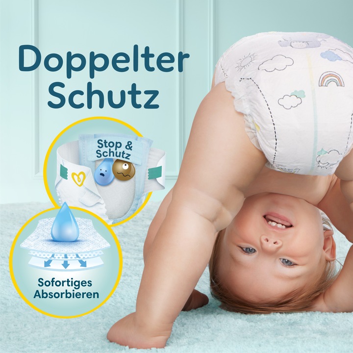 Produktbild Pampers Premium Protection (Gr. 4, Monatsbox, 174 Stück)