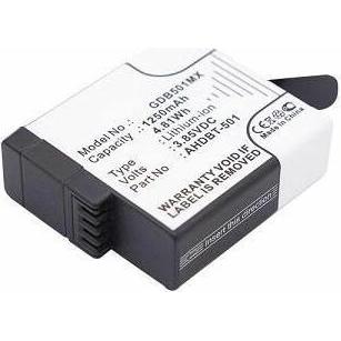 CoreParts Camera Battery for GoPro (Hero, hero 5), Action Cam Zubehör, Schwarz