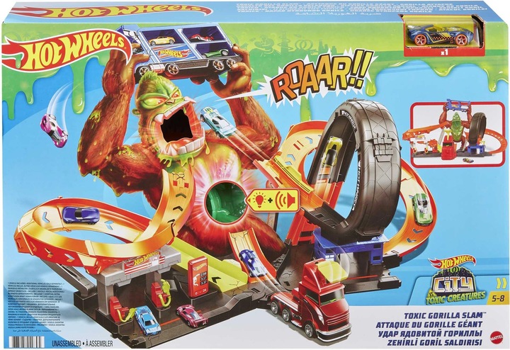 Actual product image Hot Wheels Toxic Gorilla Slam