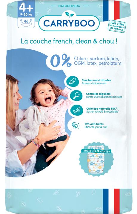Image du produit Carryboo Windeln (Taille 4+, Pack, 46 pcs)