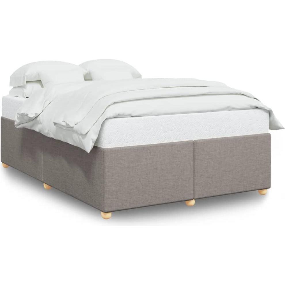 VidaXL, Bett, Bettgestell ohne Matratze Stoff (160 x 200 cm)