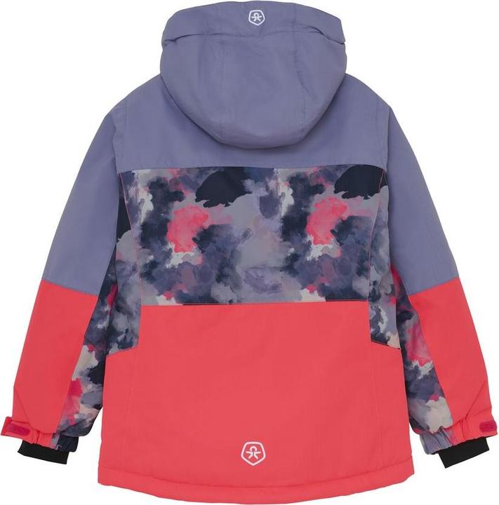 Produktbild Color Kids Girl's Ski Jacket Colorblock with Chest Pocket (110)