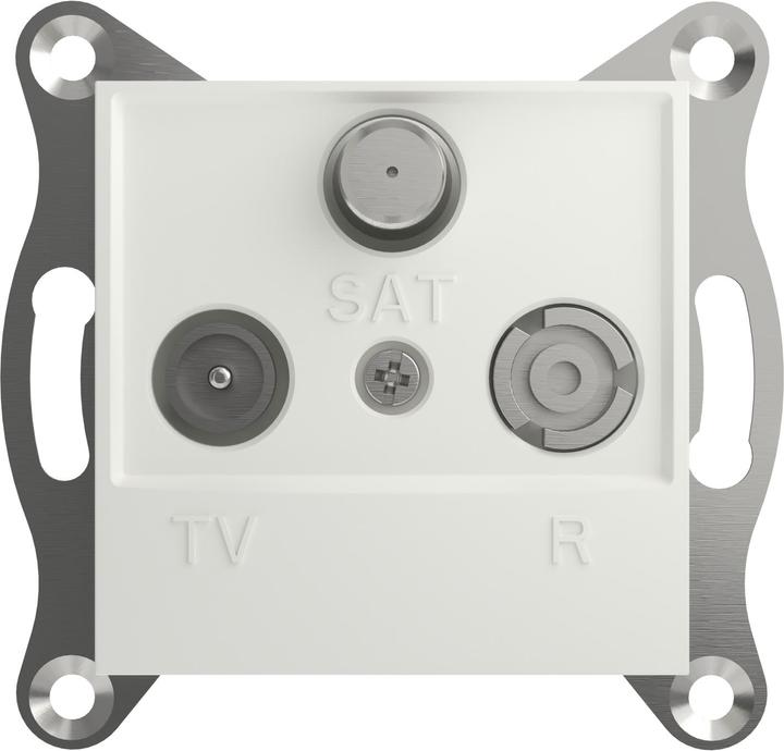 Image du produit Schneider Electric Prise TV, radio, SAT Asfora blanc (RAL 9003) EPH35701