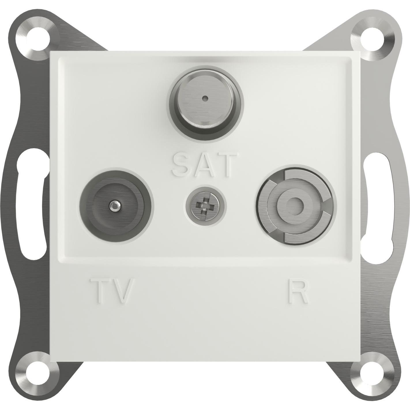 Schneider Electric, Steckdose, TV-, Radio-, SAT-Steckdose Asfora Weiss (RAL 9003) EPH35701