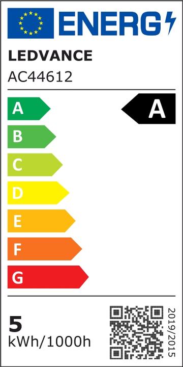 Energy Label Ledvance LED lamp (E27, 5 W, 1055 lm, 1 x, A)