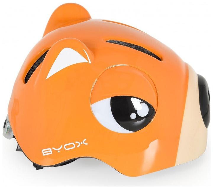 Produktbild Byox Bicycle Helmet Foxy Y28 48-54cm Orange 3+ ετών 111328 (48 - 54 cm)