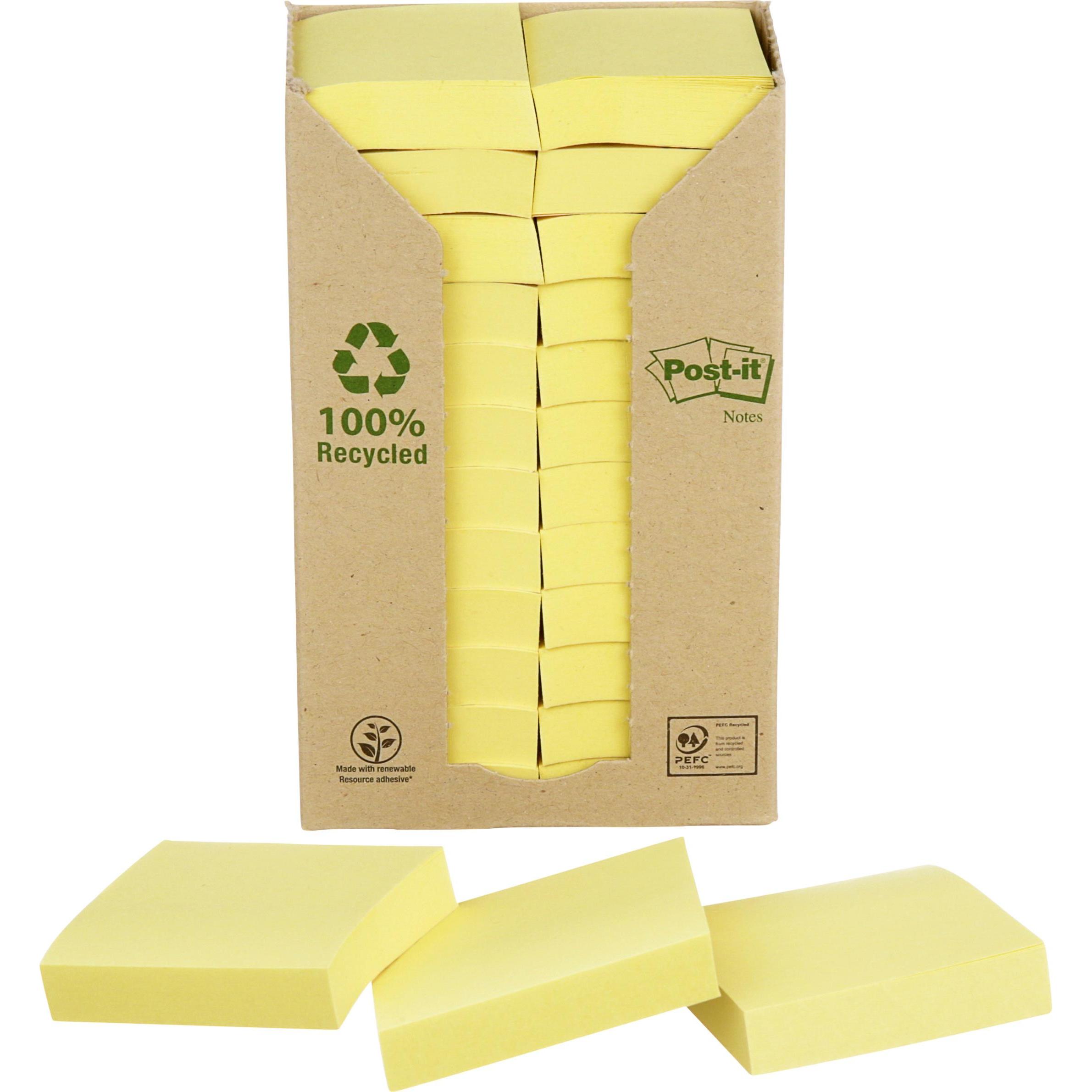 Post-it, Haftnotiz, Recycling (38 x 51 mm)