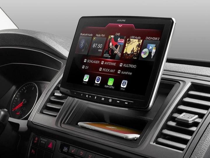 Produktbild Alpine INE-F904T6 Navigation 1-DIN, 9 Zoll, spezifisch für VW/SKODASEAT für MIB1 (9")