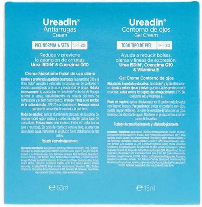 Actual product image Isdin Ureadin Antiarrugas Piel Normal Spf20 50ml Set 2 Pieces (Eye Care Cream, Day, 50 ml)