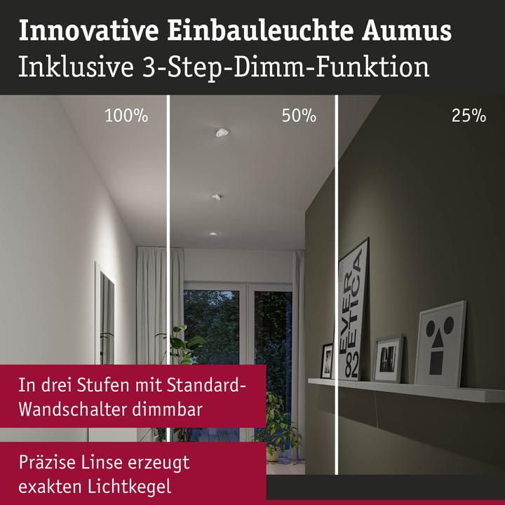 Actual product image Paulmann Recessed light Aumus (750 lm)