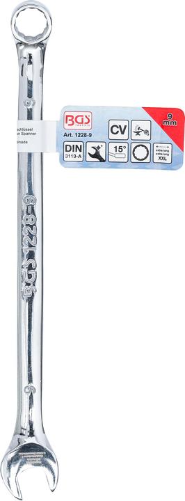 Actual product image BGS Combination Spanner extra long 9 mm (9 mm)