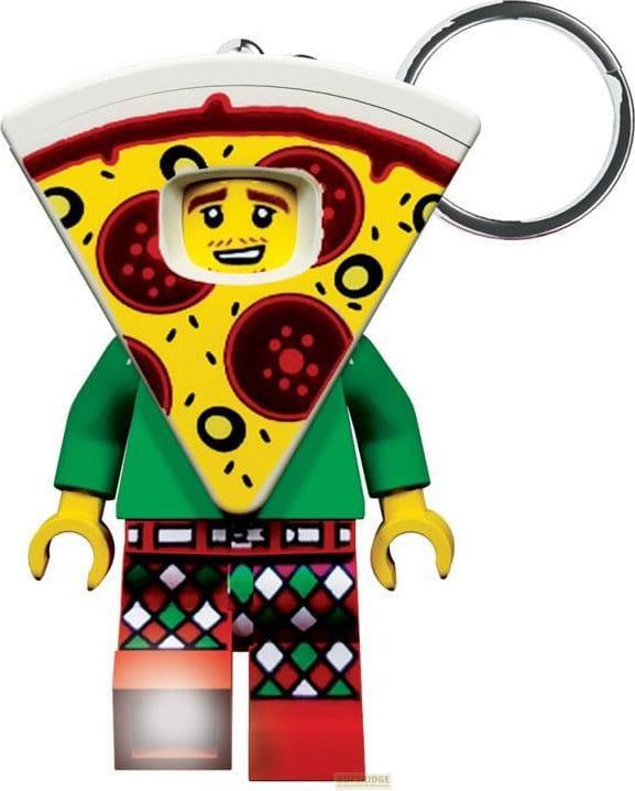 Actual product image Euromic LEGO - Keychain w/LED - Pizza (4006036-LGL-KE176H)