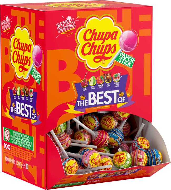 Chupa Chups The Best of 100 (1200 g, 1 Stk.)