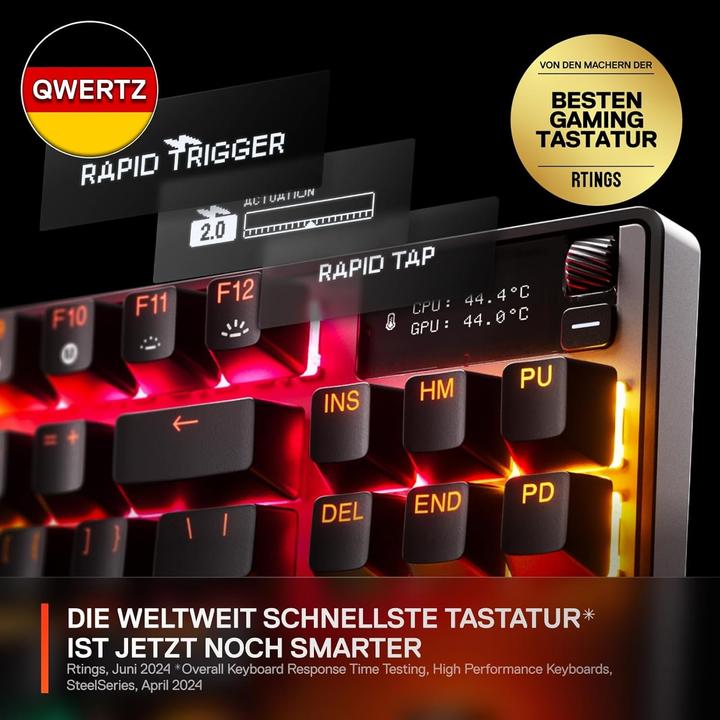 Produktbild SteelSeries Apex Pro Gen 3 (Deutschland, Kabelgebunden)