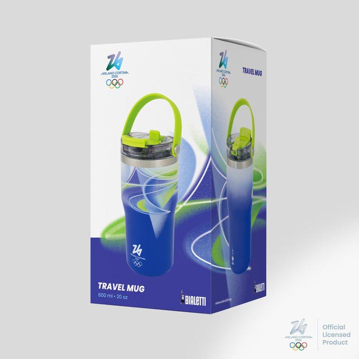 Actual product image Bialetti Borraccia Termica Verde Milano Cortina (0.60 l)